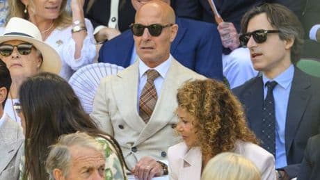 Stanley Tucci enjoys Wimbledon women's singles finals alongside Kate Middleton