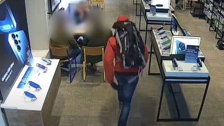 Gang of masked phone thieves burst into O2 store in violent high street raid