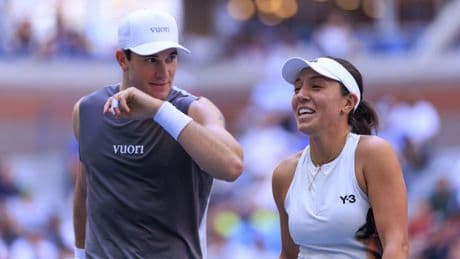 ‘You shouldn’t say that’ – Jack Draper told off by partner after comment following US Open win over Raducanu and Alcaraz