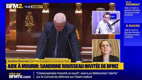Aide à mourir: Sandrine Rousseau regrette la présence du critère de la nationalité française