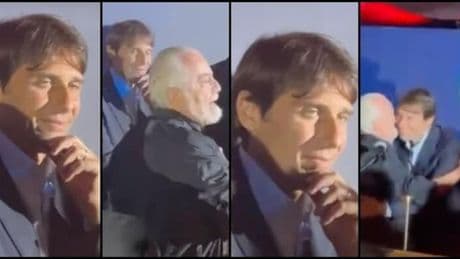 De Laurentiis saluta Conte! &quot;Gli auguro altri successi, merita rispetto: grazie Antonio&quot;