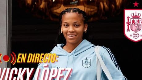 La rueda de prensa de Vicky López tras el pase a semifinales, en streaming
