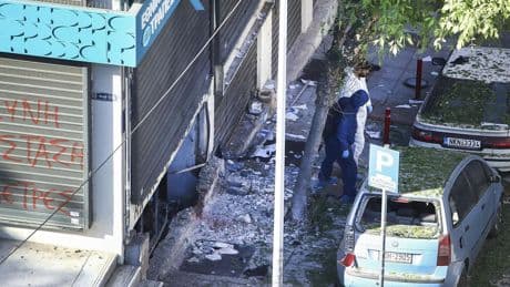 Woman dead in Greece after bomb explodes in her hands