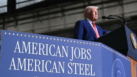 Trump says US will double steel and aluminium tariffs to 50 percent