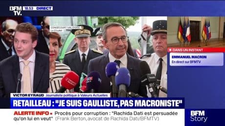 Propos de Bruno Retailleau: "Le premier qui a dit qu'il n'y avait plus de macronisme, c'est Emmanuel Macron", lance Valérie Boyer Sénatrice Les Républicains