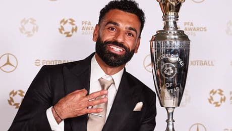 İngiltere'de yılın futbolcusu Salah!