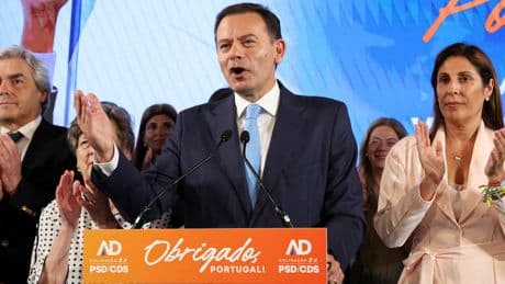 Portugal’s Center Right Wins Election but Falls Short of Majority