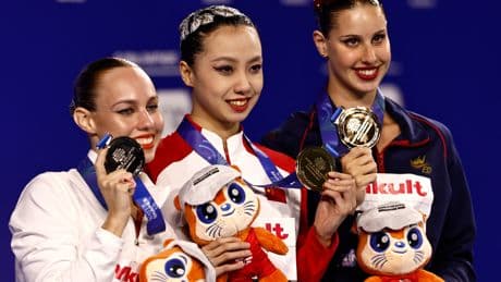Iris Tió conquista el bronce en Singapur y lidera el arranque español en el Mundial de natación artística