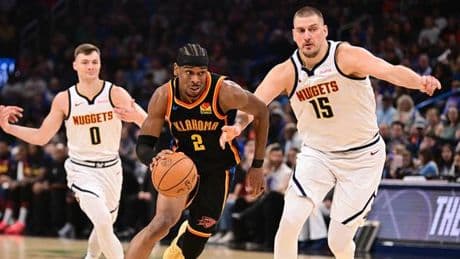 Shai Gilgeous-Alexander, Nikola Jokic et Giannis Antetokounmpo, finalistes pour le trophée de MVP de la NBA
