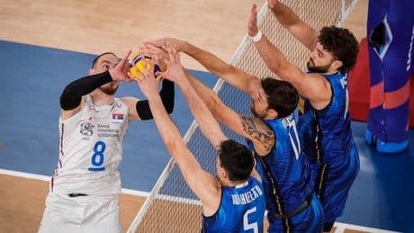 VNL: l'Italia senza problemi contro la Serbia