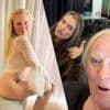 BV 24/7. Lesley-Ann Poppe poseert in lingerie en de K3 Originals hebben eerste repetitiedag achter de rug