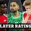 PSG 2-1 Arsenal (agg 3-1) - PLAYER RATINGS: Who was the hosts' game-changer? And which Gunners star gets just 5.5/10?