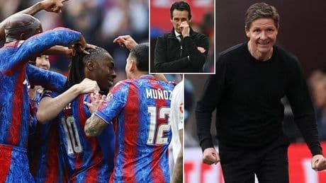 Oliver Glasner has Unai Emery's number - and Crystal Palace boss will be on the radar of Europe's top clubs after stunning FA Cup demolition job, writes TOM COLLOMOSSE