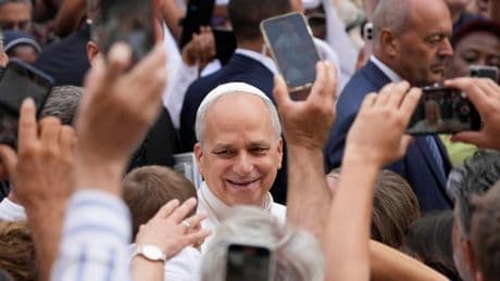 Pope Leo invites local homeless people to lunch at summer villa