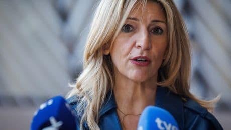 Spain’s deputy PM attacked by man ‘with two knives’ in horror broad daylight attack as cops taser and arrest suspect