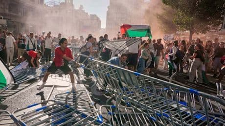 Propalästinensische Proteste eskalieren – Spanien-Rundfahrt Vuelta abgebrochen