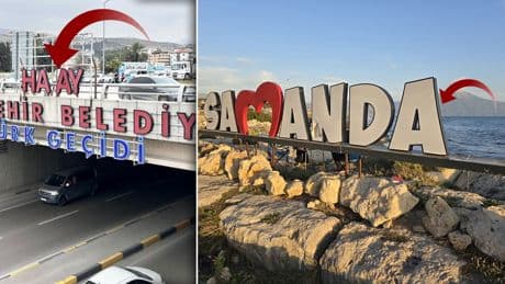 Önce Hatay'ın T'si şimdi de Samandağ'ın Ğ'si çalındı!