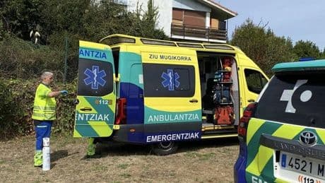 Un herido de arma blanca en una pelea en la casa okupa de Getxo