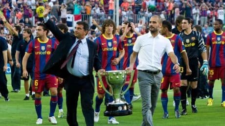 El Barça ya ganó dos ligas desde el sofá