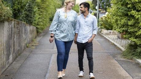 Beziehung mit kleinem Mann: Warum Melanie ihn zuerst nicht wollte