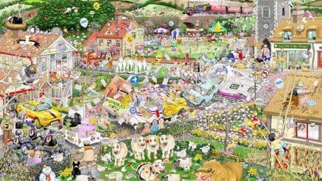 Artist says woke bosses ordered him to remove St George’s flag from jigsaw puzzle