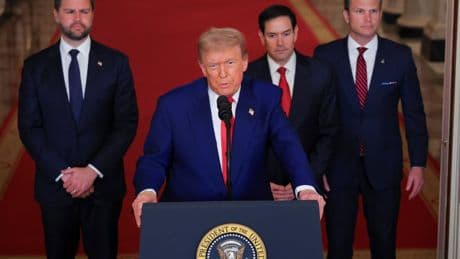 Watch Donald Trump’s speech in full as president claims Iran nuclear sites have been ‘obliterated’ in US missile attack