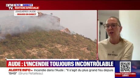 Incendie dans l'Aude: Émilie Verdale, vigneronne à Saint-Laurent-de-la-Cabrerisse, se questionne : "Comment on va se relever de tout ça?"