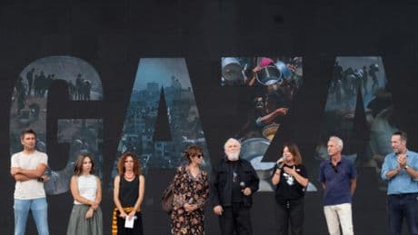 Festa del Fatto al Circo Massimo, dal flash mob per Gaza agli incontri serali: le foto della prima giornata