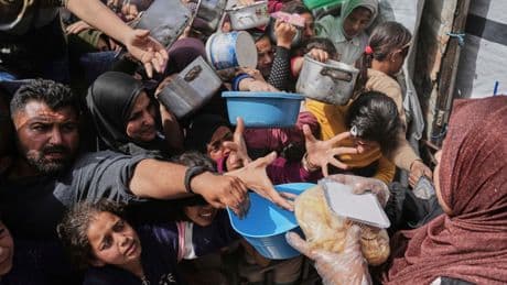 Groups fear Israeli proposal for controlling aid in Gaza will forcibly displace people