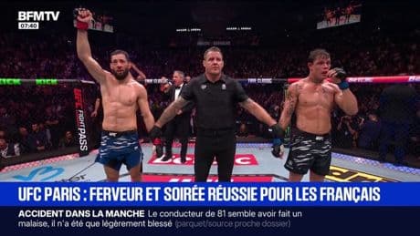 UFC Paris 2025: triomphe absolu pour le MMA Français à l'Accor Arena de Paris Bercy