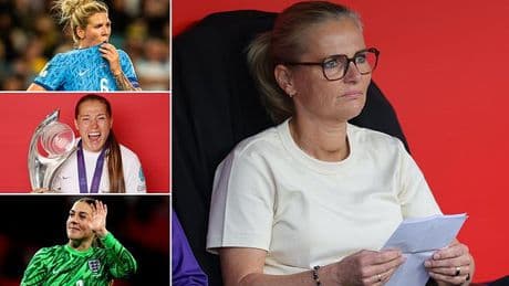 England exodus exposes lack of Plan B, writes TARA ANSON-WALSH, as Sarina Wiegman faces mounting crisis ahead of Euros title defence