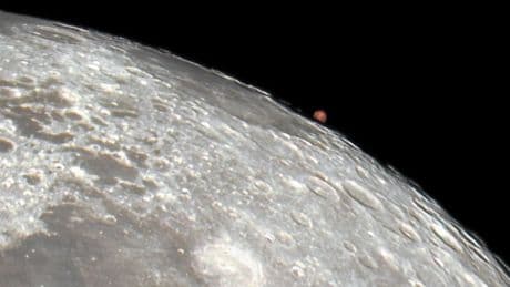 Don’t Miss This Weekend’s Sky Show As The Moon And Mars Shine Together
