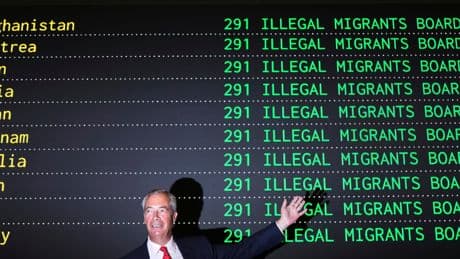 Nigel Farage Promises Mass Deportations if Elected UK Prime Minister