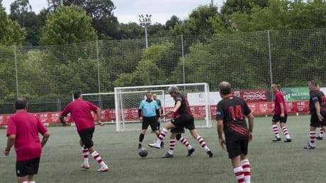 Campeonato internacional de 'fútbol andando' en Getxo