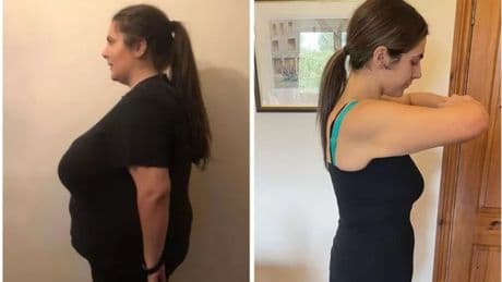 Scots woman sheds half her body weight after getting 'stuck in a cycle'