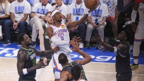 Shai propulsa a los Thunder y hace descarrilar a los Wolves tras el descanso