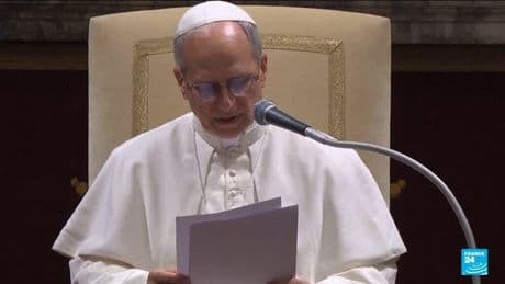Pope Leo urges respect for migrants, challenging Trump views
