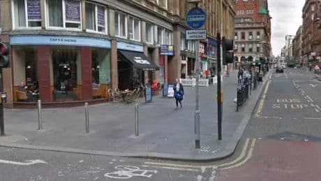 Man dies after falling down stairs at Glasgow lap dancing club