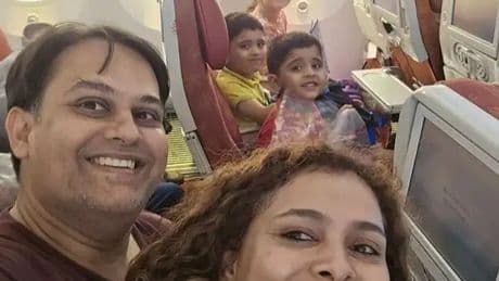Air India family selfie moments before tragic plane crash