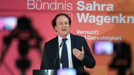 Wegen Israel-Hass - BSW-Chefberater flüchtet vom Parteitag und tritt aus