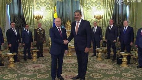 Kremlin'de Putin-Maduro görüşmesi