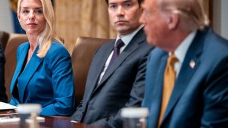 Bondi Told Trump His Name Appeared in Epstein Files
