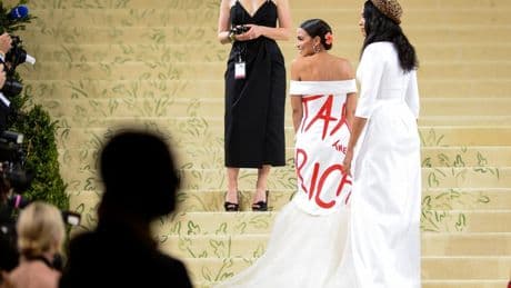 Alexandria Ocasio-Cortez Violated House Rules During Met Gala Appearance, Ethics Committee Says