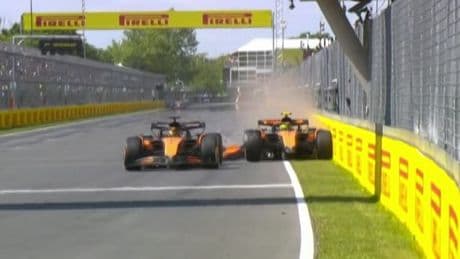 WM-Favoriten fahren ineinander - Crash-Frust in der Formel 1