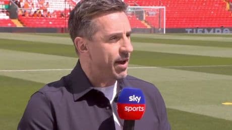 Gary Neville offers backhanded compliment to Arsenal manager Mikel Arteta