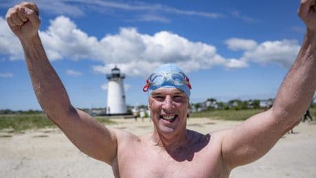 I swam where Jaws was filmed to show that humans are the real danger to sharks