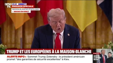 Sommet à la Maison-Blanche: "C'est une journée couronnée de réussite", affirme Donald Trump