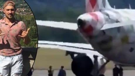 UÇAK KAZASI HABERLERİ: Uçağın jet motoruna çekilen adam, hayatını kaybetti!