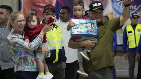 Venezuela releases 10 jailed Americans in prisoner swap deal with El Salvador