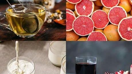 Nar suyu, yeşil çay, greyfurt, süt! Göründükleri kadar masum değiller